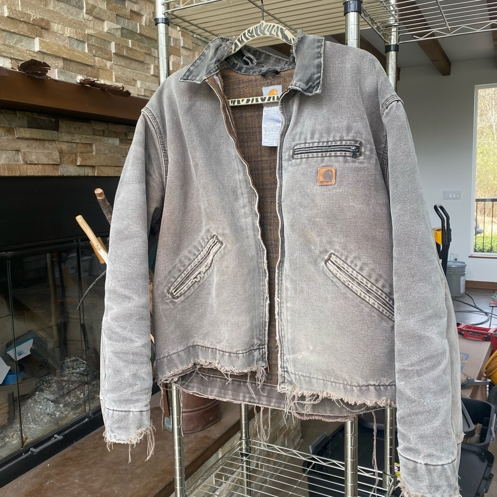 Extremely loved vintage Carhartt Jacket